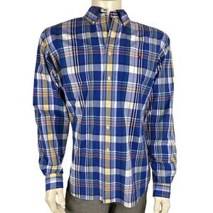 Polo by Ralph Lauren L/S Plaid Casual Button Down Worn Once Classic Fit Size XL